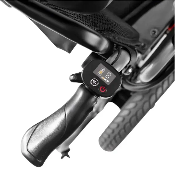 Folding electric trolley with folding backrest and headrest OSD-D130HL