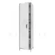 Wardrobe for clothes SHDB 1.01 (Chipboard color: white with gray edge) TM Alumix TMK