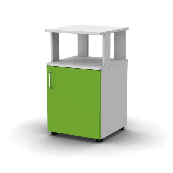 Medical bedside tables TPd for physiological equipment made of chipboard TM Ome