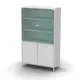 Medical cabinet ШМ-2с two-door with a safe TM Omega