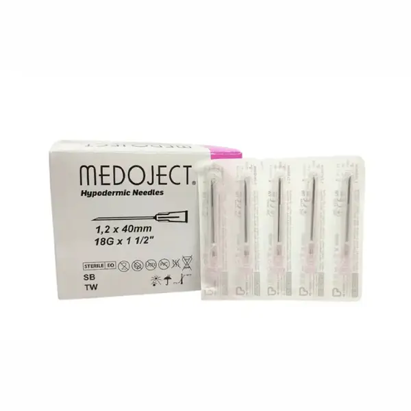 Голка ін'єкційна одноразова стерильна "MEDOJECT"