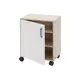 Bedside table TP 1.01 on rollers (chipboard color: beech with white) TM Alumix TMK
