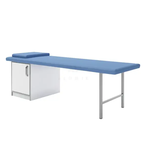 Procedural couch KP 1.05 (color of chipboard cabinet: white with gray edge), TM Alumix TMK