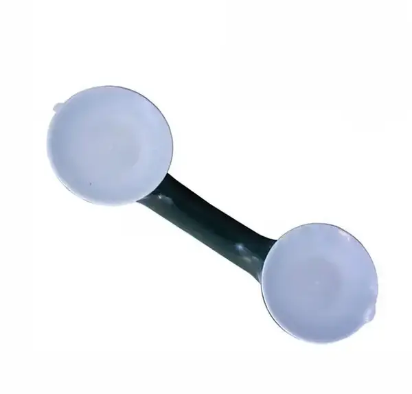 Helping Handle on vacuum suction cups for the bathroom