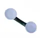 Helping Handle on vacuum suction cups for the bathroom