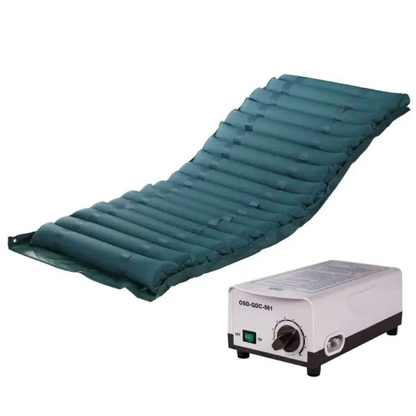 Sectional anti-decubitus mattress with compressor and A/B system OSD-QDC-501